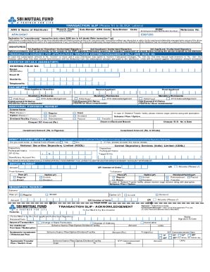 Fillable Online Transaction Slip Form Fill Online Printable