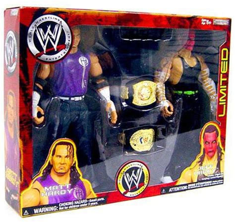 Wwe Wrestling Exclusives Matt Hardy Jeff Hardy Exclusive Action Figure 2 Pack Jakks Pacific Toywiz