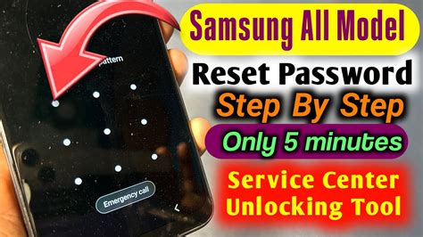 How To Unlock Forgot Password On Samsung Mobile Password Remove