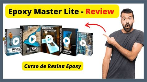 Epoxy Master Lite Curso De Resina Epoxy Youtube