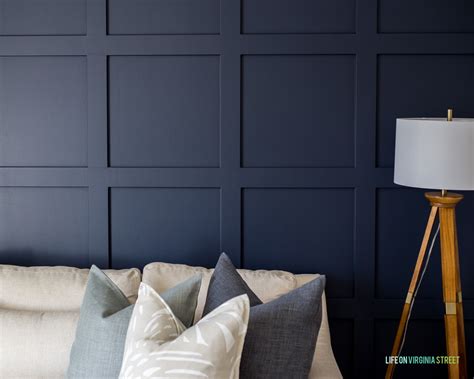 Benjamin Moore Hale Navy And Our Updated Den Life On Virginia Street