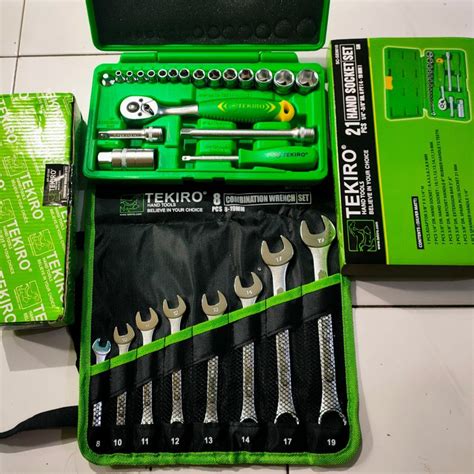 Jual Tekiro Kunci Sok Sock Set 21 Pcs Dan Ring Pas Set Tekiro Kunci