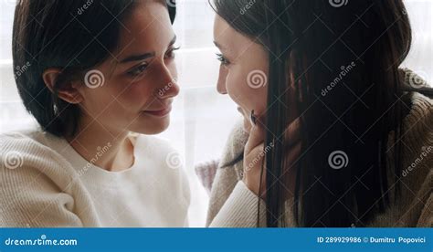 Romance And Portrait Of Lesbian Couple Enjoying Lgbt Rights Lesbian