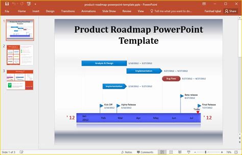 Project Management Roadmap Template Free Of Roadmap with Pest Factors ...