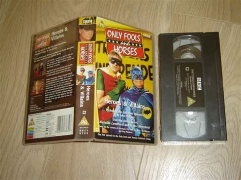 ONLY FOOLS AND Horses Heroes & Villains VHS NEW SEALED £5.00 - PicClick UK