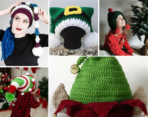 Crochet Elf Hat Patterns for a Festive Mood - Crochet 365 Knit Too