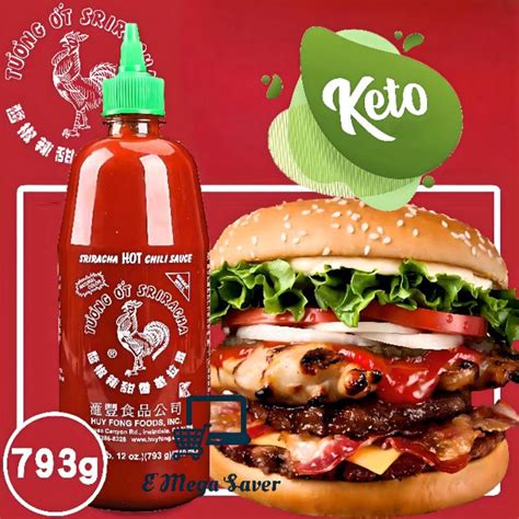 Huy Fong Foods Sriracha Hot Chili Sauce 793g 28oz Shopee Singapore