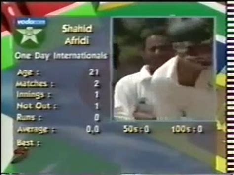 Shahid Afridi World Record 100 Off 37 Balls Video Dailymotion