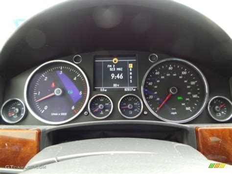 Volkswagen Touareg V Tdi Gauges Photos Gtcarlot