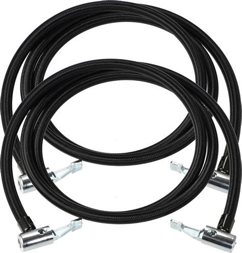 Amazon X AUTOHAUX 2pcs 59 Tire Inflator Hose Adapter Dual Lock On