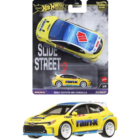 Jual Hotwheels Hot Premium Slide Street 2 2024 23 TOYOTA GR COROLLA Shopee Indonesia