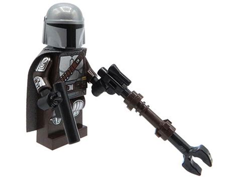 Lego Star Wars Minifigure The Mandalorian Din Djarin Mando Etsy