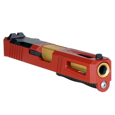 Otd Mercury Precision Competitor In Red Crimson W Gold Barrel Mm