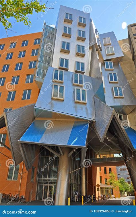 Stata Center of MIT, Boston, USA Editorial Image - Image of abstract, brick: 108326860