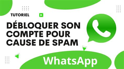 Comment D Bloquer Son Compte Whatsapp Pour Cause De Spam Youtube