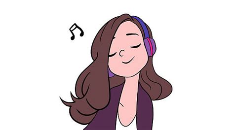 Best Girl Listening To Music Illustrations Royalty Free Vector Graphics And Clip Art Istock