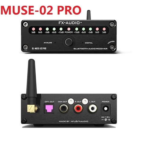 2022 FX Audio New MUSE 02PRO QCC5125 Bluetooth 5 1 HiFi CD Grade Audio