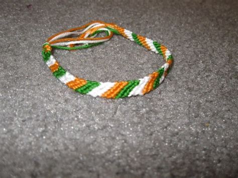 Irish Flag Friendship Bracelet By Vcavalli92screations On Etsy