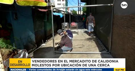 Quejas por construcción de nueva cerca en el Mercadito de Calidonia