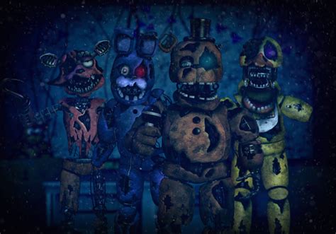 Abandoned Animatronics [FNAF Speed Edit] by Zexityreez on DeviantArt