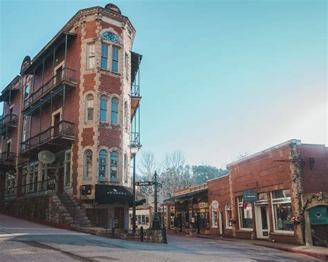 Eureka Springs Arkansas Downtown Photograph by Sonja Quintero - Fine ...