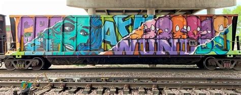 Pin by Moonlight Art Creations on Graffiti - Train | Train art ...