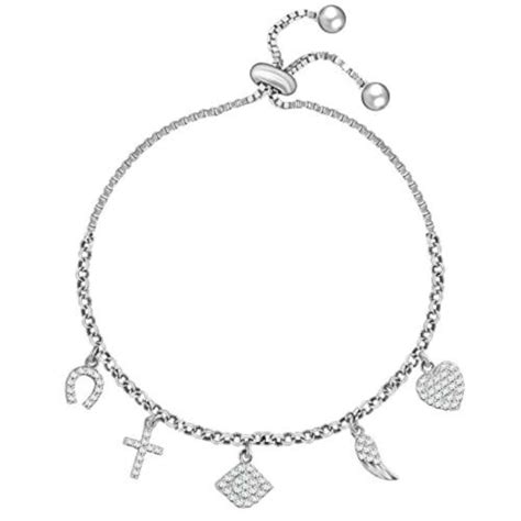 Buy GIVA Sterling Silver Twinkling Charm Bracelet For Women Online At