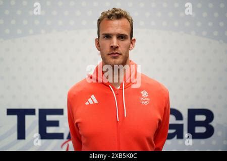 Charlie Elwes während einer Team GB Kitting Out Session für Paris 2024