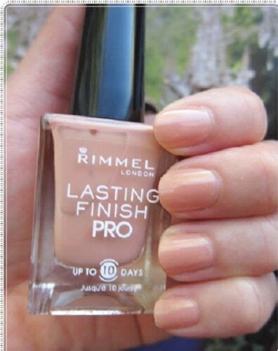 Rimmel Lasting Finish Pro Nail Polish Nagellack Bare Naked Neu