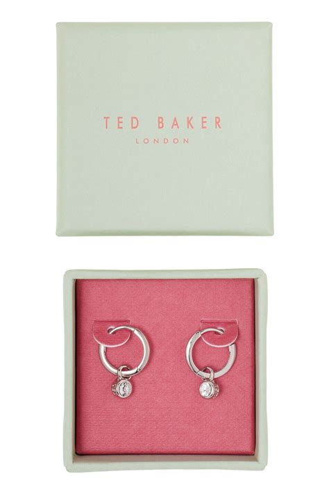 Buy Ted Baker Sinalaa Crystal Huggie Earrings For Women From The Next Uk Online Shop