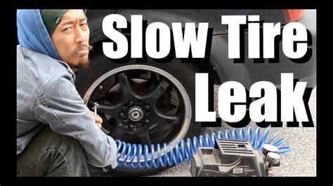 How To Find A Slow Leak In A Tire