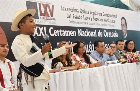 Participa En El Certamen Nacional De Oratoria Lic Benito Ju Rez