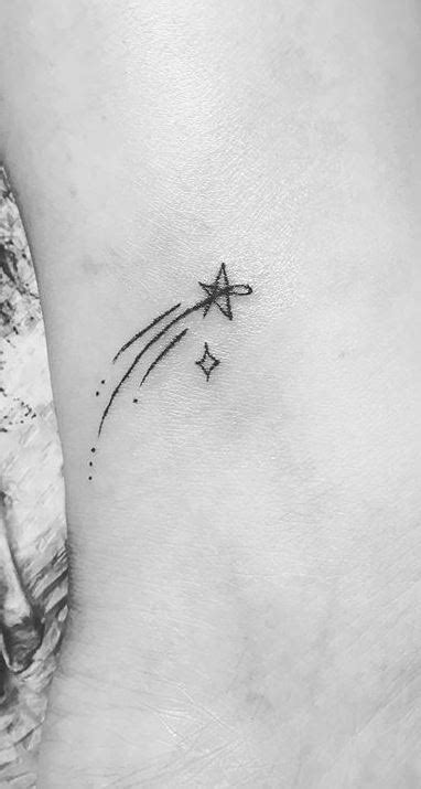 35 Trendy Shooting Star Tattoos, Ideas, Designs & Meanings - Tattoo Me Now