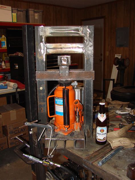 Homemade Hydraulic Press Plans My Bios