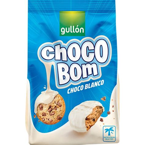 Choco Bom Galletas Recubiertas Con Chocolate Blanco Paquete 200 G