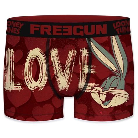 FREEGUN Valentine S Day Boxer Looney Tunes Heart French Market