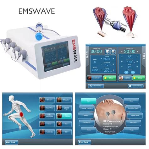 Radial Focused Shockwave Therapy Machine Gainswave Ems Body Massage Pa