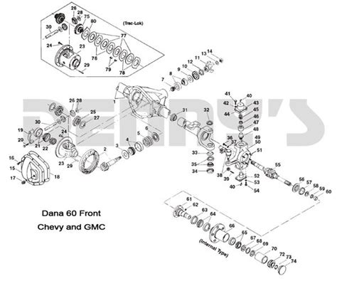 Chevy Front Differential Parts Diagram