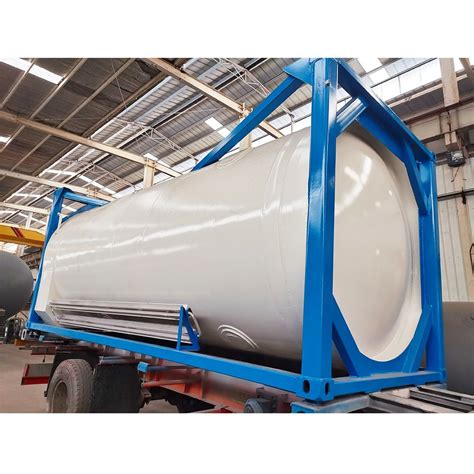 Customized High End Special 20ft Cryogenic Liquid Gas Oxygen Nitrogen