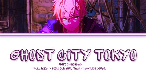 Ghost City Tokyo Akito Shinonome Full Size English Cover Pjsk