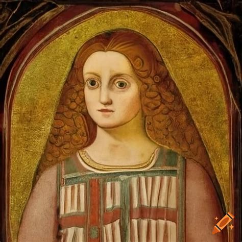 Painting Of A Girl By Giotto In Budapest On Craiyon