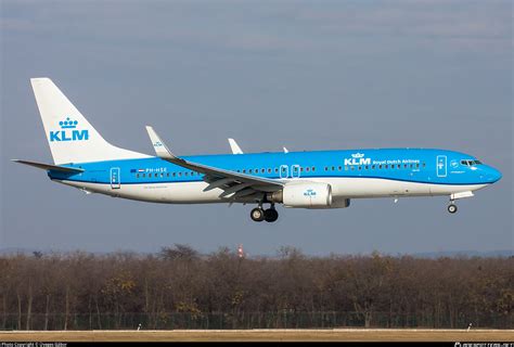 PH HSE KLM Royal Dutch Airlines Boeing 737 8K2 WL Photo by Üveges