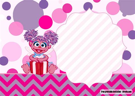 Free Printable Abby Cadabby Invitation Templates