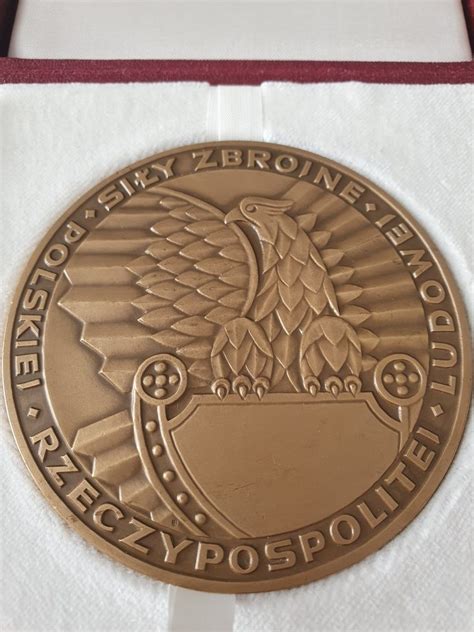 Medal kolekcjonerski Za długoletnią ofiarna służbę Warszawa Białołęka