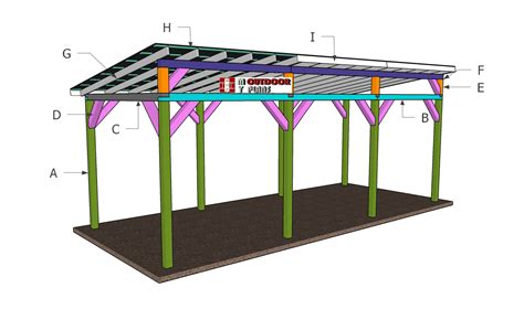 Double Carport Plans Myoutdoorplans