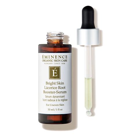 Eminence Organic Skin Care Bright Skin Licorice Root Booster Serum 1 Fl Oz Eminence Organic