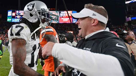 Raiders Players Maintaining Faith In Josh Mcdaniels Despite Slow Start