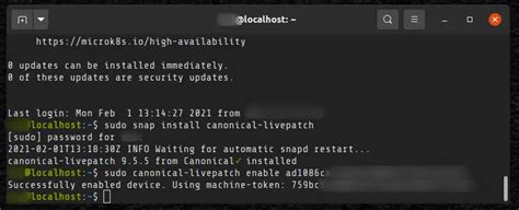 How To Enable Livepatching On Ubuntu Server