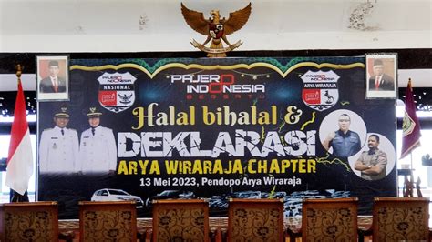 Halal Bihalal Deklarasi Arya Wiraraja Chapter PIB YouTube