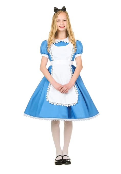 Princess Girl Cosplay Costume Kid's Cinderella Alice Clothes Halloween Alice In Wonderland ...